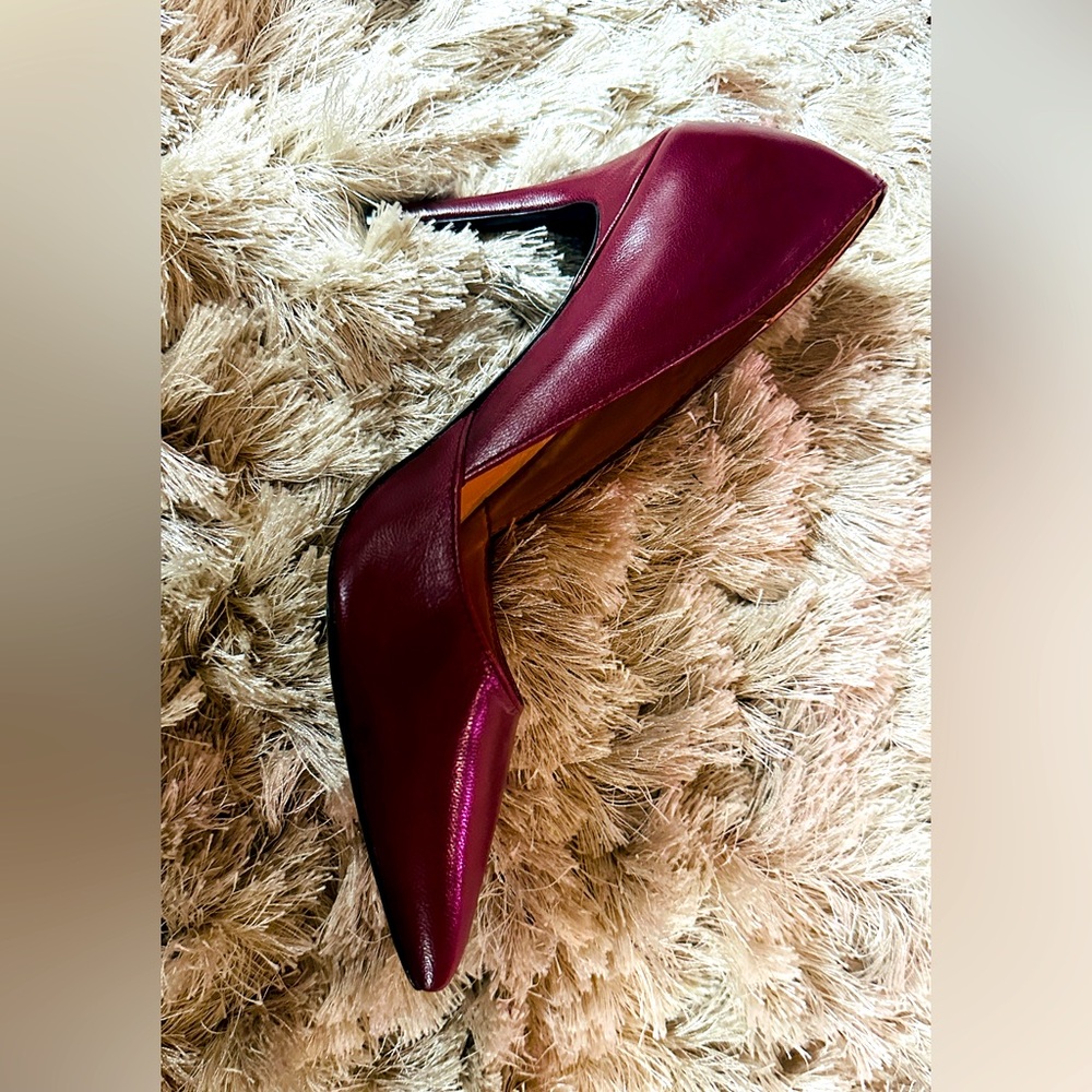 Banana Republic size 9, cordovan (dark red) heels.